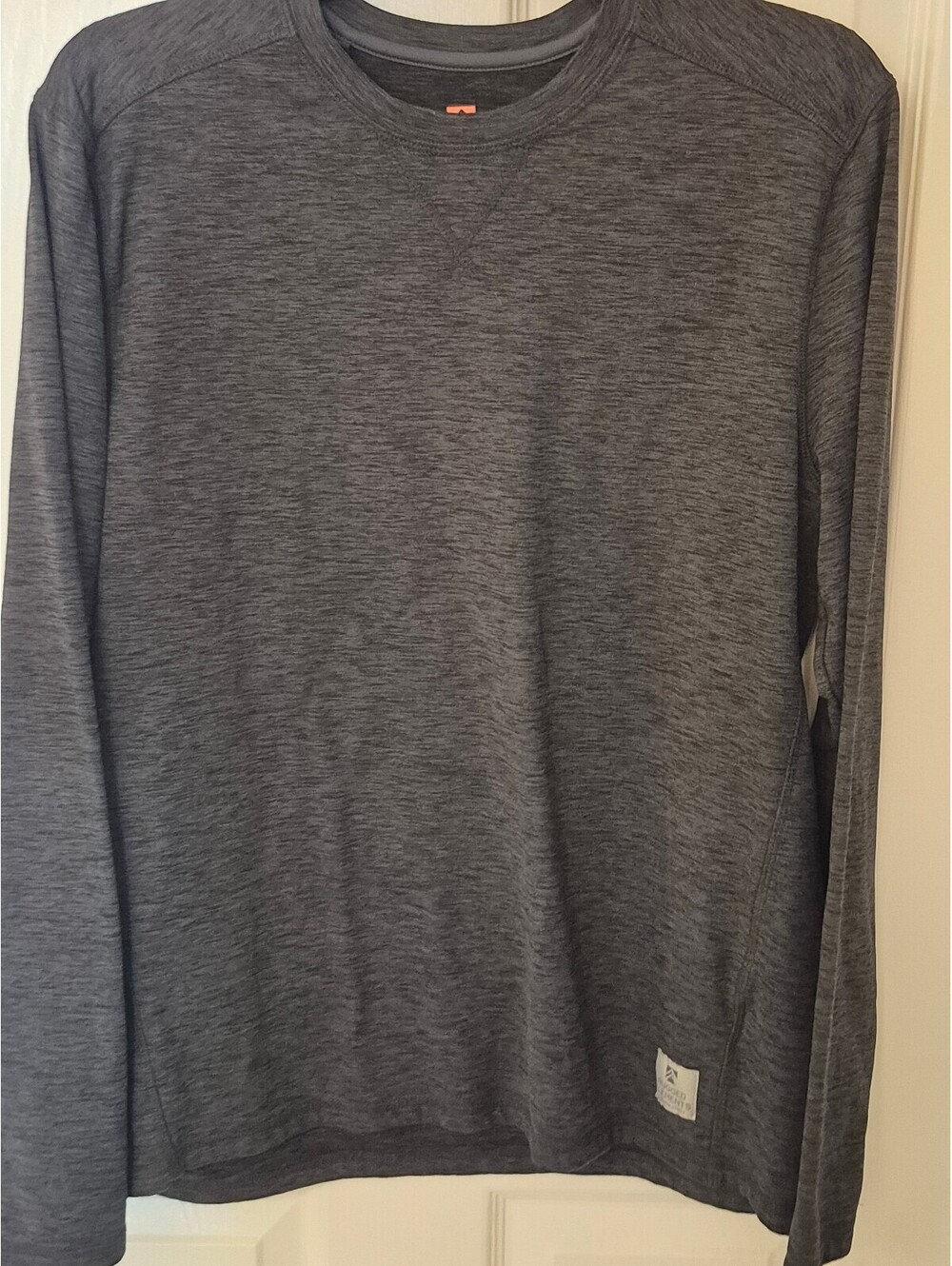Rugged Elements Men's Durable Utility Long Sleeve Crewneck Shirt
